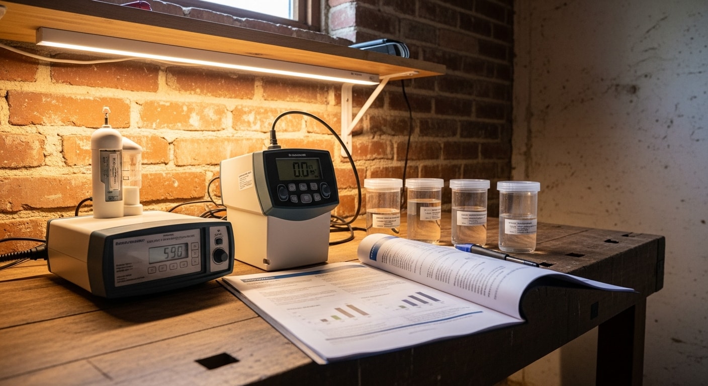 Environmental testing equipment and air quality monitoring